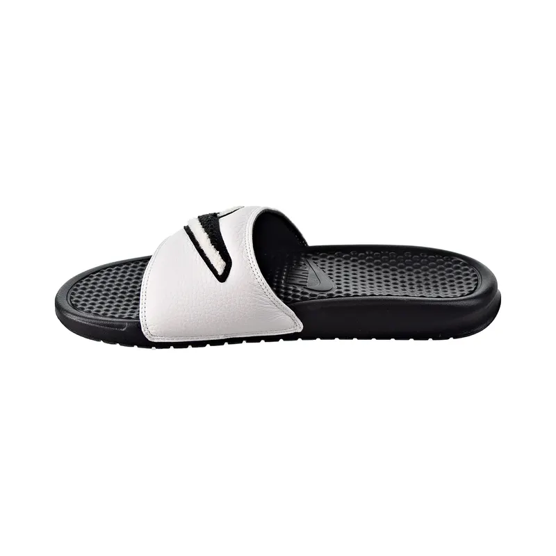 Nike Benassi JDI Chenille Slides “Black/Summit White” (AO2805-001)