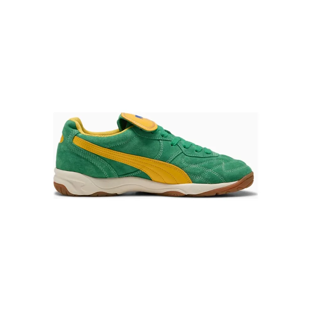 Puma King Indoor Archive Green Yellow Sizzle (401684-02)