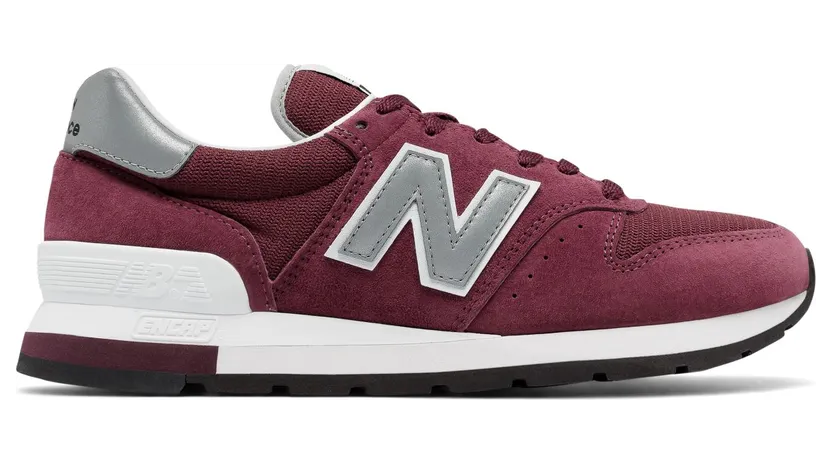New Balance 995 Burgundy Silver