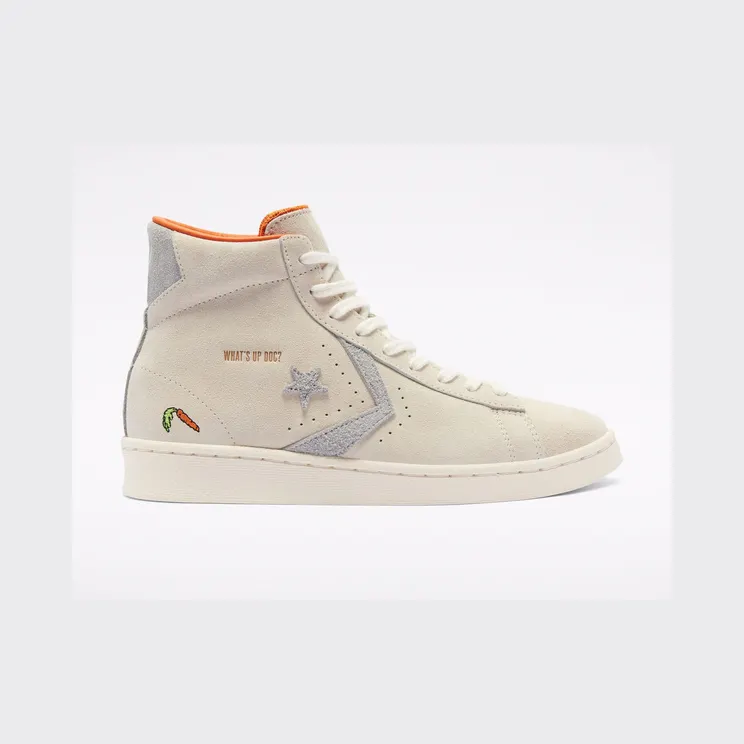 Converse Looney Tunes x Pro Leather High ’80th Anniversary’ Natural Ivory/Egret/Grey (169223C)