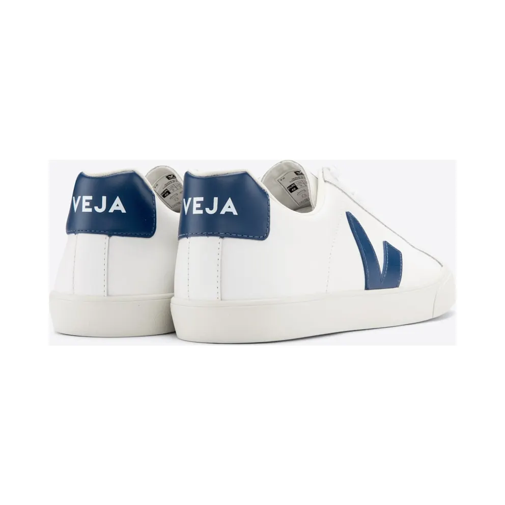 Veja Esplar Leather White Cobalt (EO0202939A)