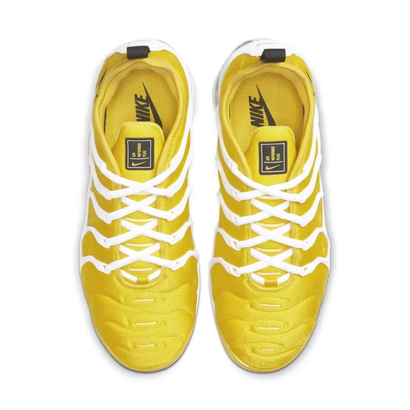 Nike Air VaporMax Plus Speed Yellow White (W) Speed Yellow/White-Metallic Silver-Black (CU4907-700)