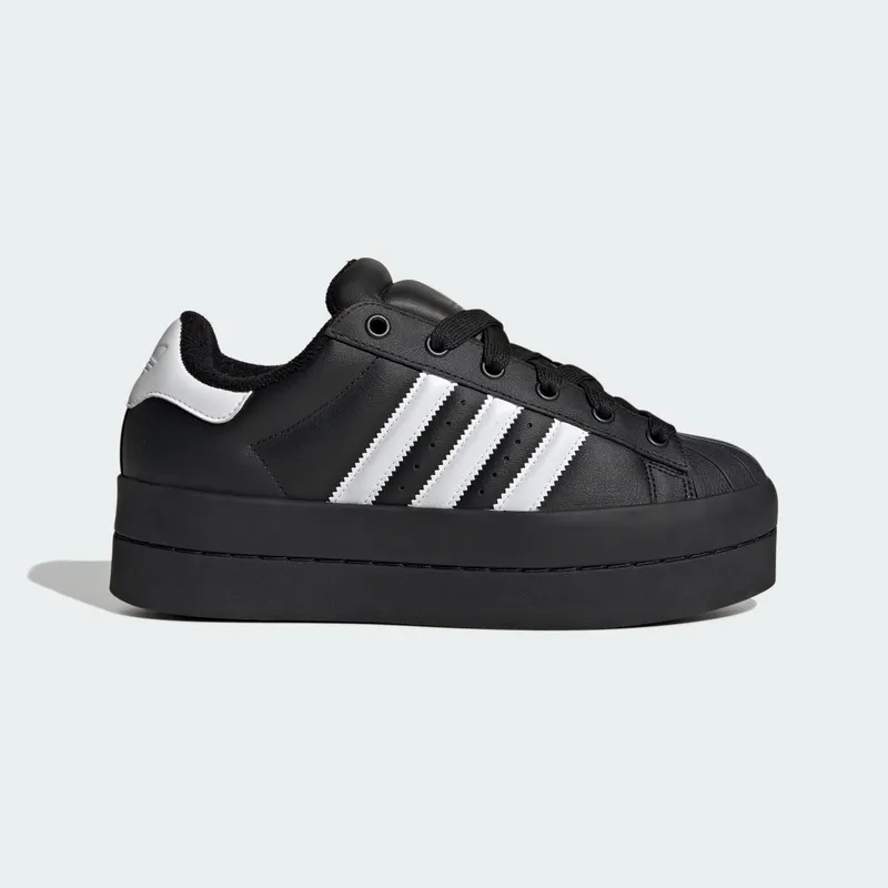 Adidas SUPERSTAR STACK Shoes Core Black / Cloud White / Core Black (KK2591)