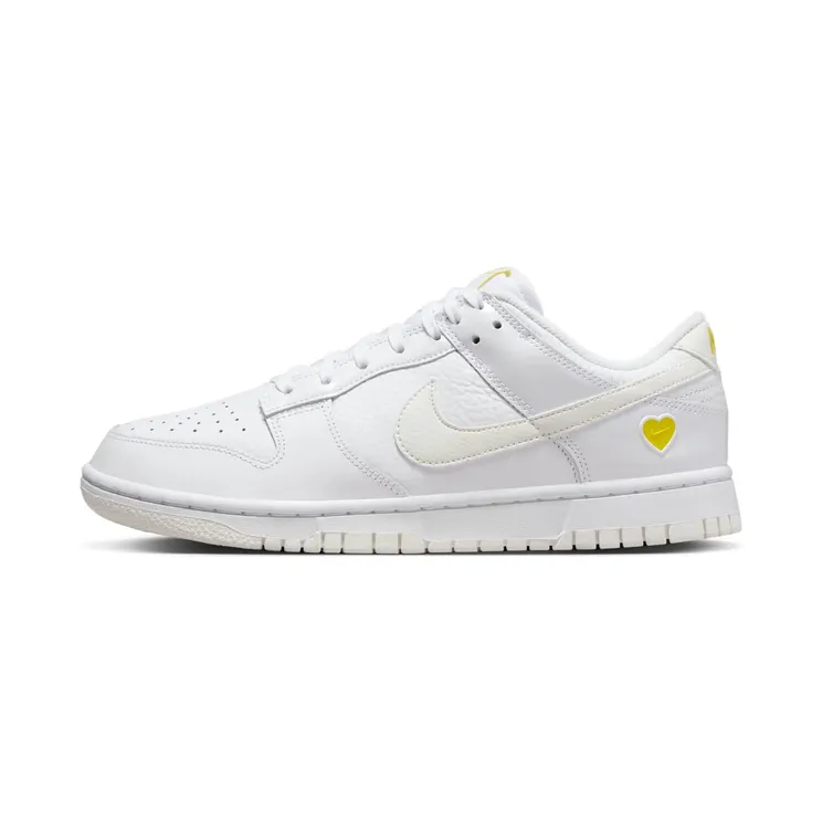 Nike DUNK LO MNS Yellow Heart “White / Opti Yellow / Sail” (FD0803-100)