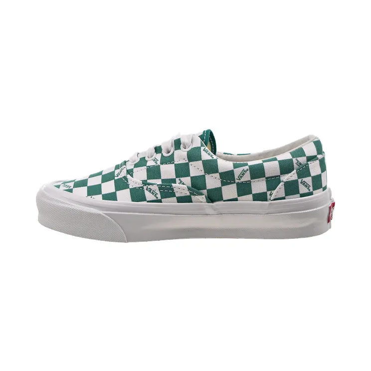 Vans Vault OG Era LX Checkboard Logo “Cadmium Green-White” (VN0A3CXN9TX)