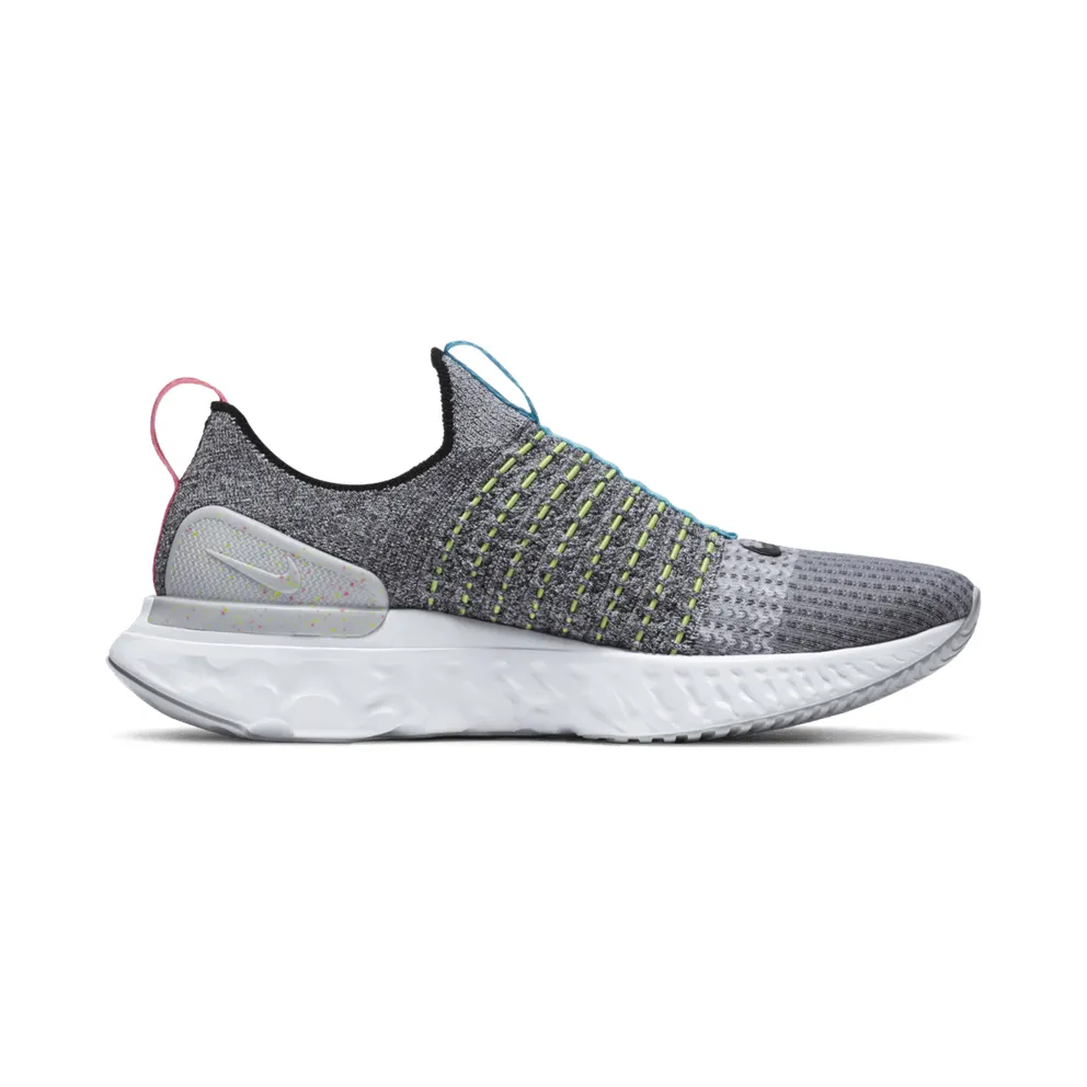 Nike React Phantom Run Flyknit 2 Flash Crimson Baltic Blue White/Flash Crimson-Baltic Blue-Black (CZ7865-100)