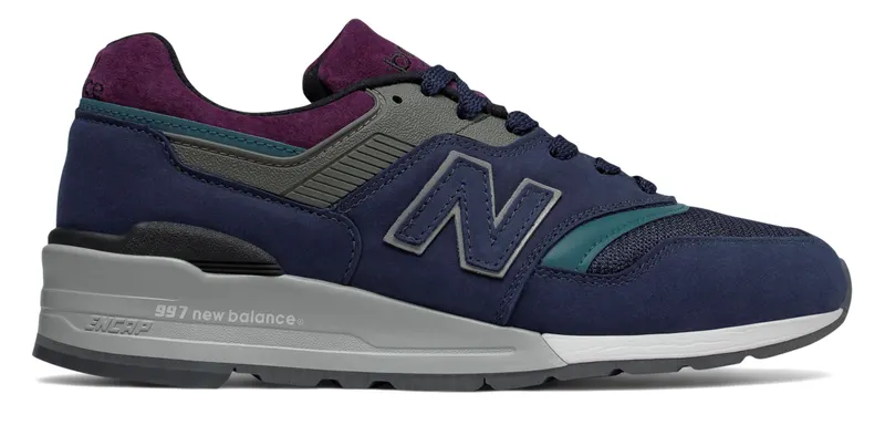 New Balance 997 Northern Lights Navy Grey Navy/Grey (M997PTB)