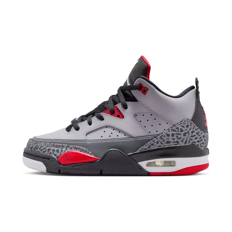 Jordan Son of Mars Low “Cement Grey / Black / Fire Red / White” (IR0519-004)