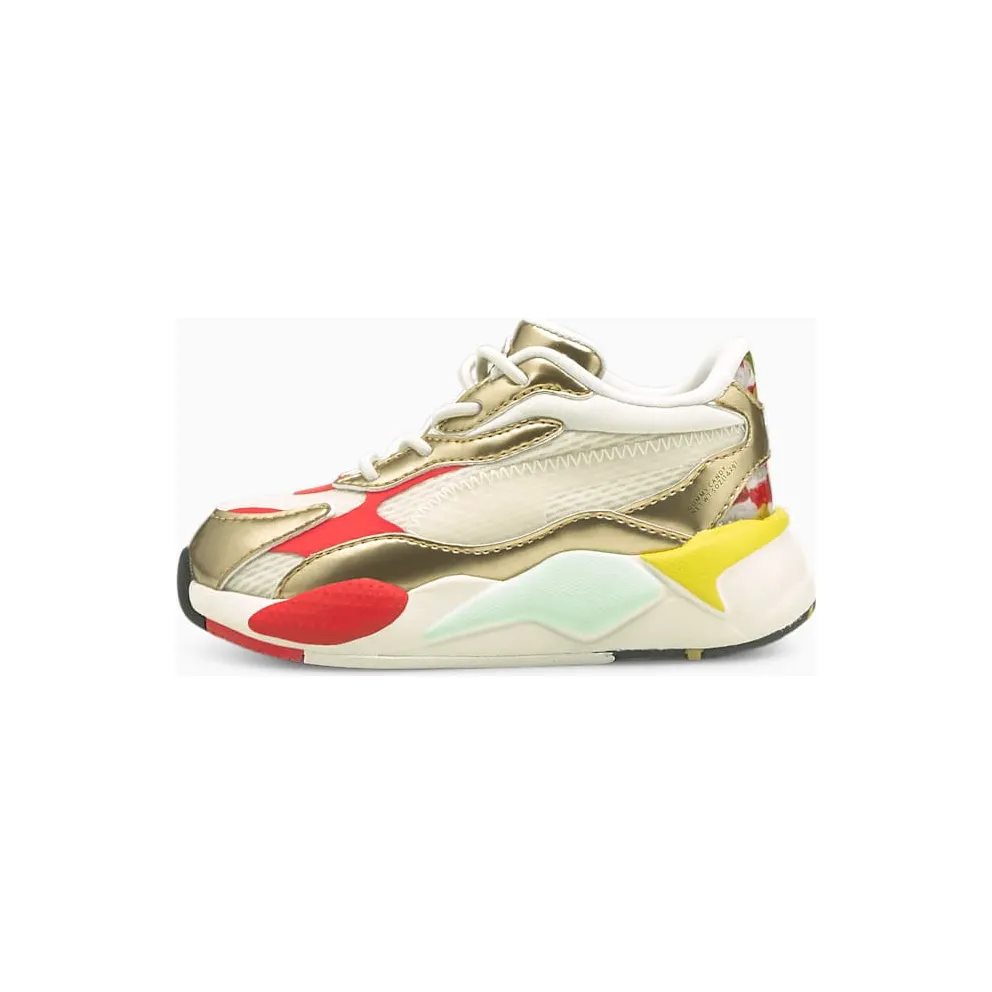 Puma x HARIBO RS-X3 with alternatieve sluiting White/Gold (383474-01)