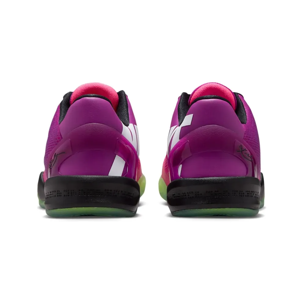 Kobe 8 – “Red Plum / Pink Flash / Electric Green” (IR1853-500)