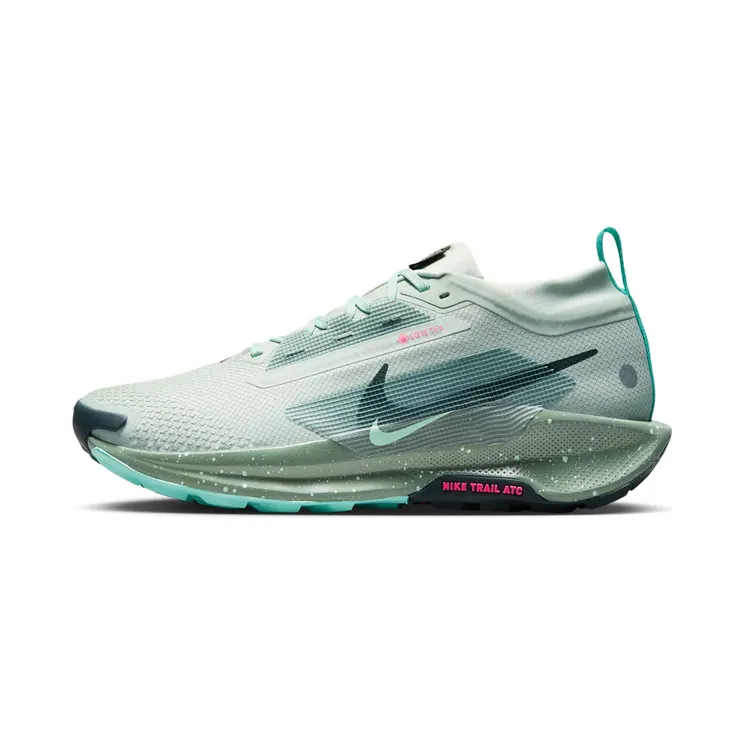 Nike React Pegasus Trail 5 Gore-Tex “Light Silver / Clay Green / Mint Foam / Seaweed” (FQ0908-013)