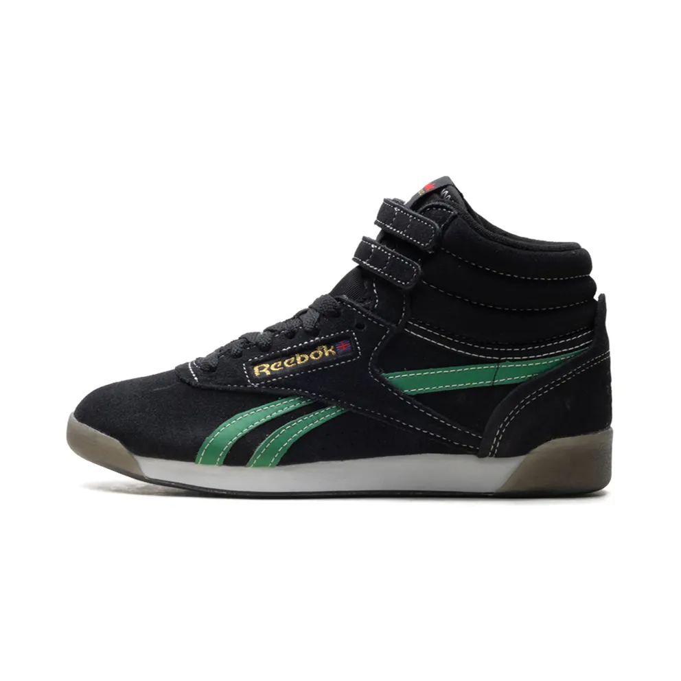 Reebok Freestyle High “Human Rights Now! – Black Green” (HQ4141)