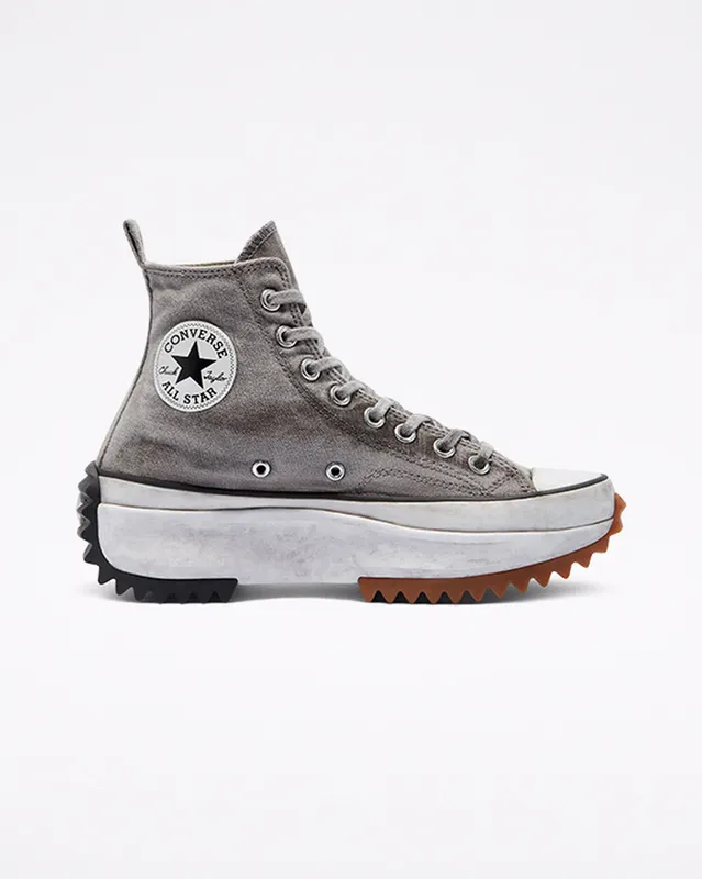 Converse Run Star Hike Smoked Canvas High Top (168298C)