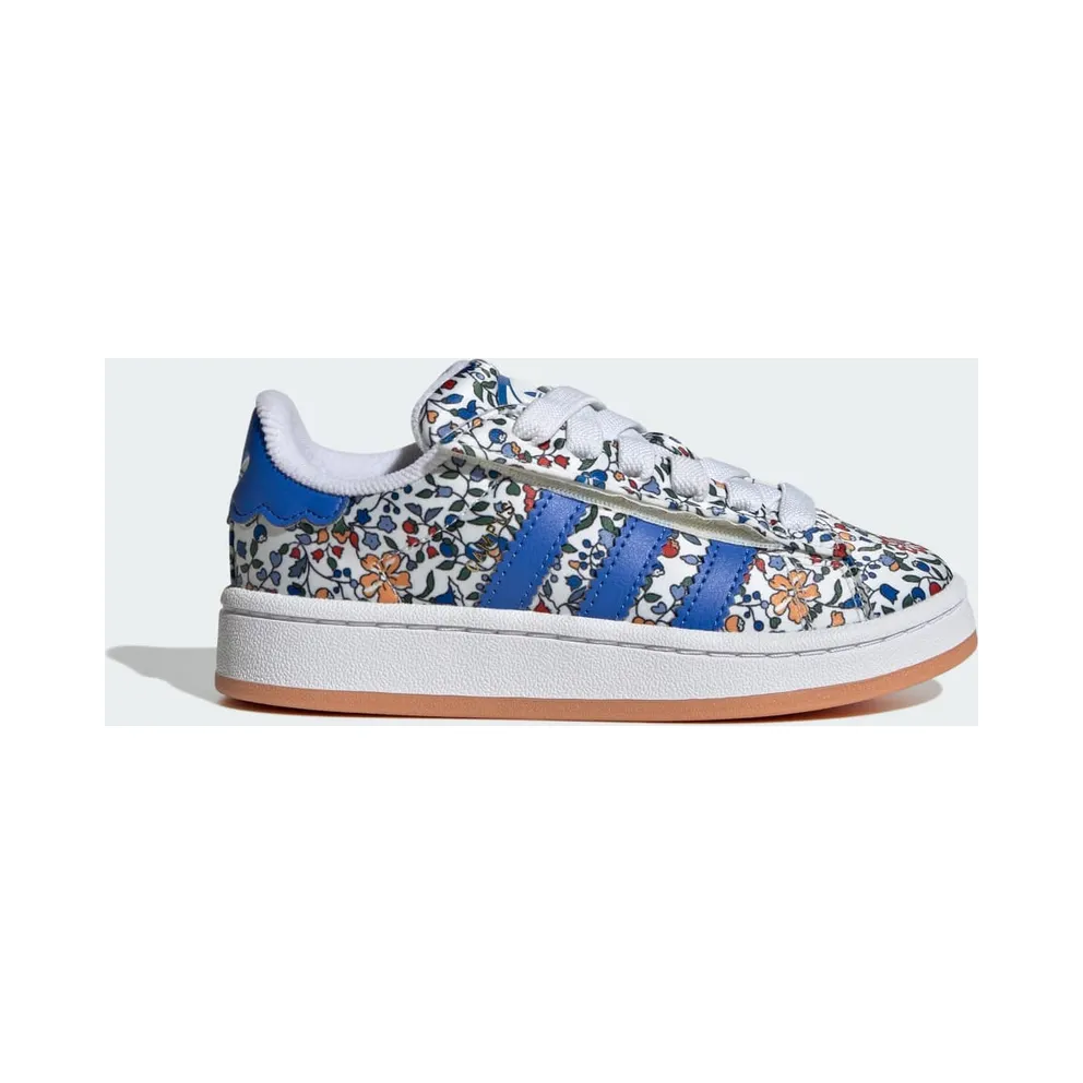 Adidas Campus 00s x Liberty London Comfort Closure with Elastische Veters Kids Blue / Blue / Off White (JS3806)