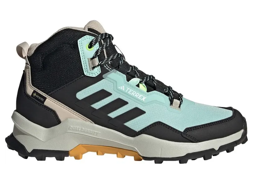 adidas Terrex AX4 Mid Gore-Tex Semi Flash Aqua Core Black Preloved Yellow (IF4850)