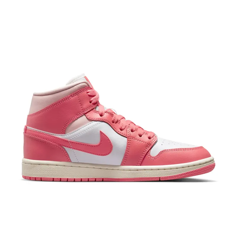Nike Air Jordan 1 Mid Strawberries & Cream (W) (BQ6472-186)