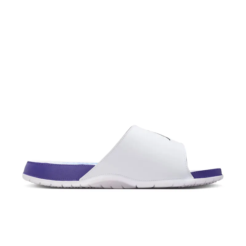 Jordan Hydro 5 Retro Slide “White New Emerald Grape Ice Black” (555501-103)