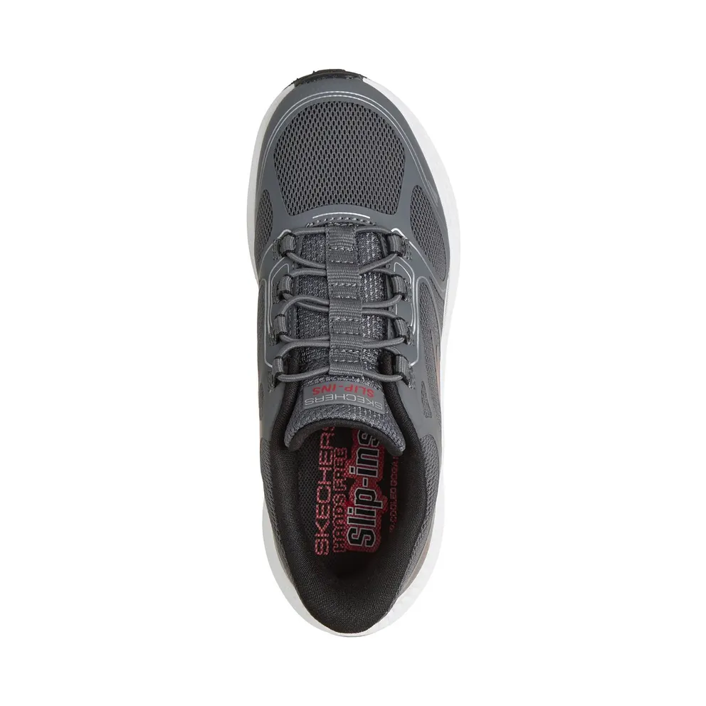 Skechers Slip-ins: GO Run Consistent 2.0 “Brisk-Pacer Sneaker Grey” (404201LCHAR)