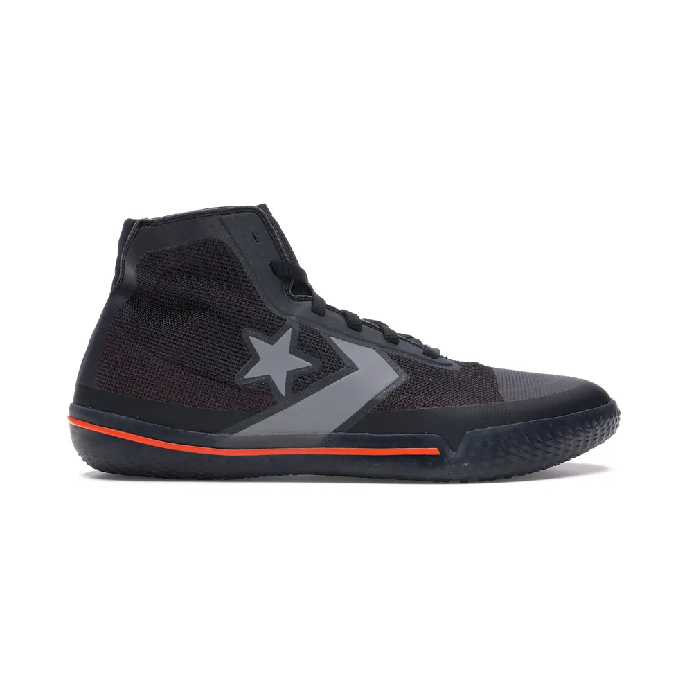 Converse All Star Pro BB Black Silver Orange (165654C)
