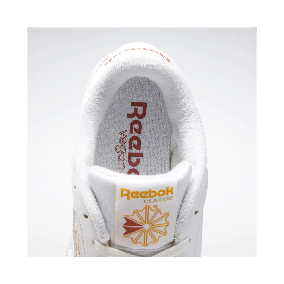 Reebok Club C 85 Vegan Shoes Cloud White / Collegiate Gold / Baked Earth