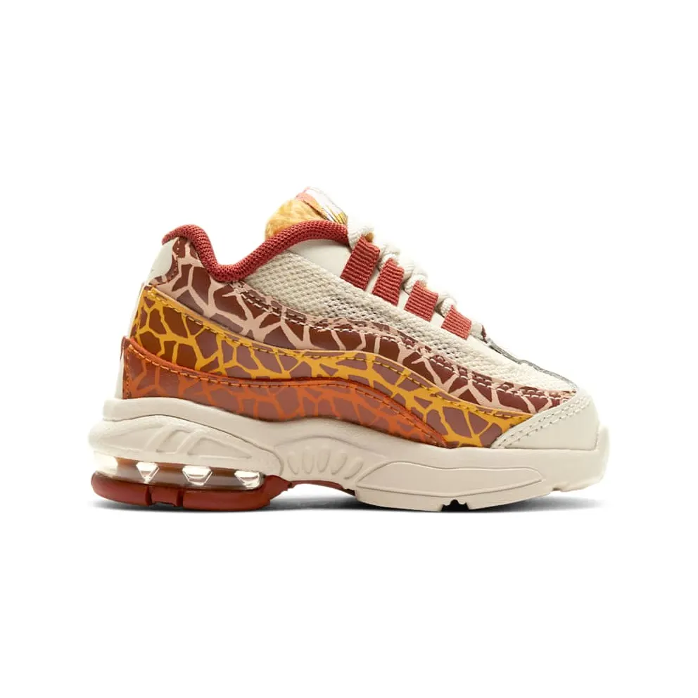 Nike Air Max 95 Giraffe (TD) Light Cream/Russet-Rugged Orange-Pollen Rise (CU4680-200)