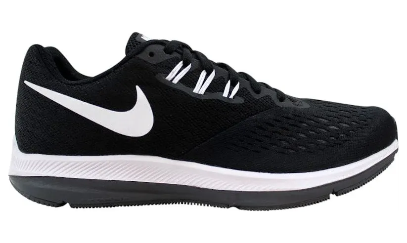 Nike Zoom Winflo IV 4 Black-White-Dark Grey (898485-001)