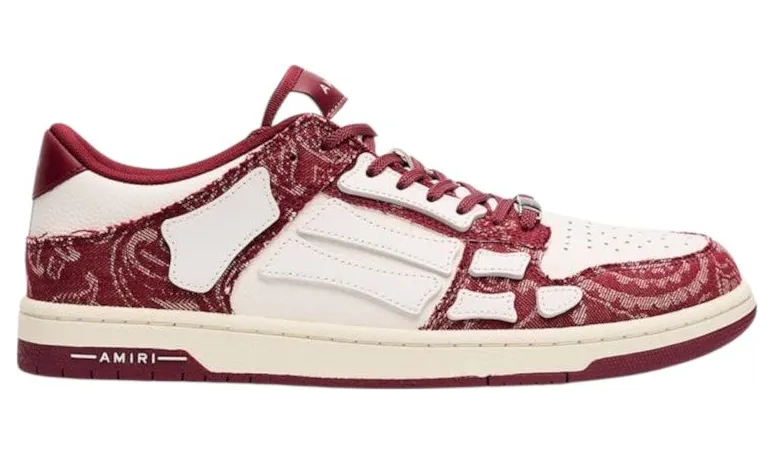 AMIRI Skel Low Bandana Red (AMFOSR1058 652)
