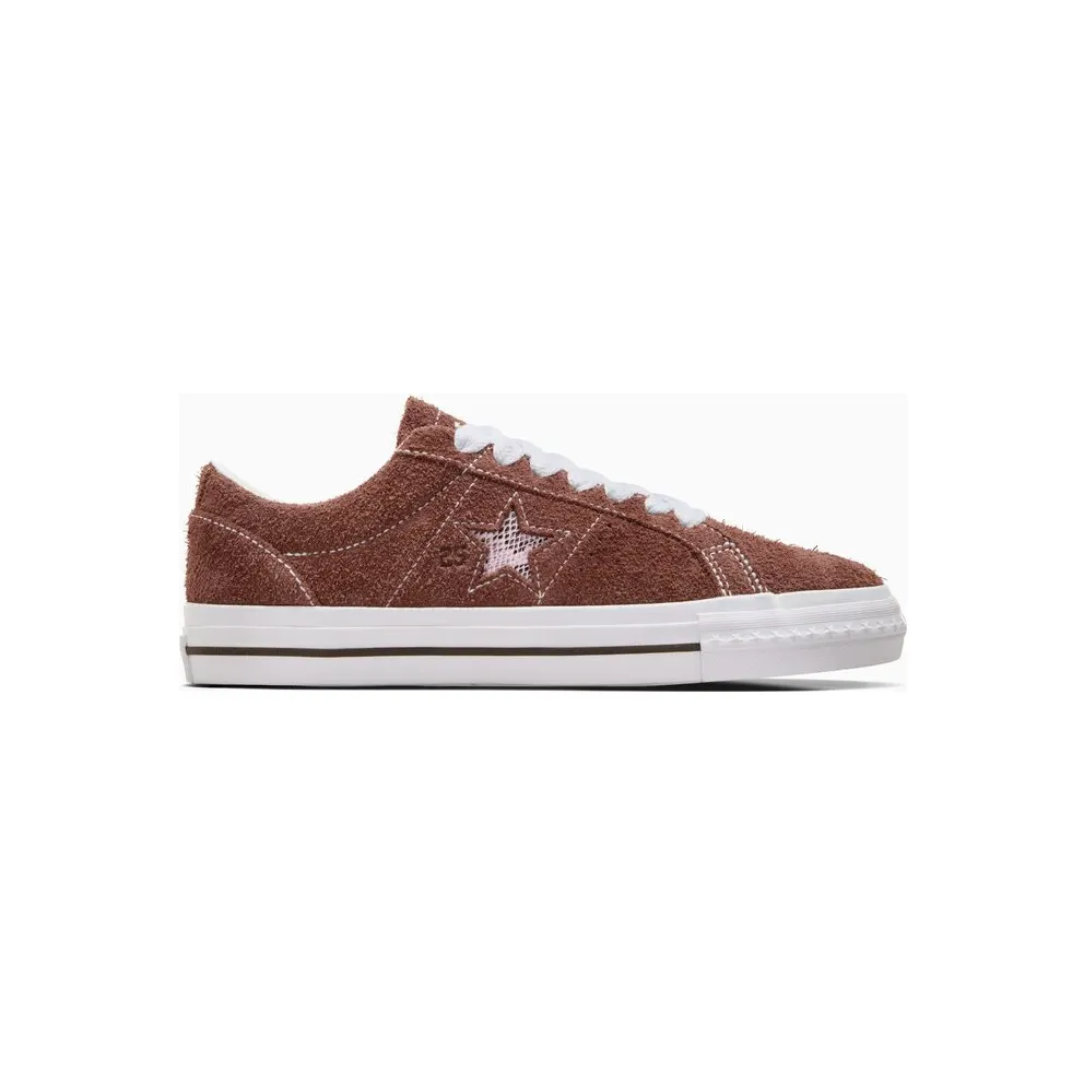 Converse CONS x Quartersnacks One Star Pro Dark Clove/White/Cherry – “Brown / White” (A09554C)
