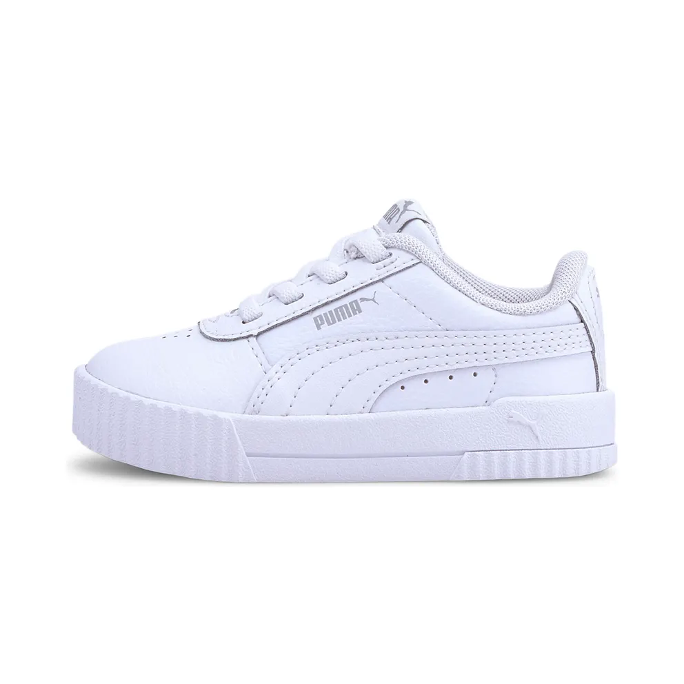 PUMA Carina Babies’ White/Gray Violet (373604-19)