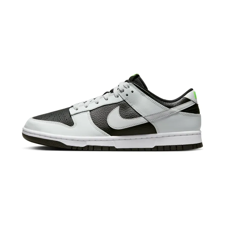 Nike Dunk Low Grey Panda “Black / Volt / White / Photon Dust” (FD9756-001)