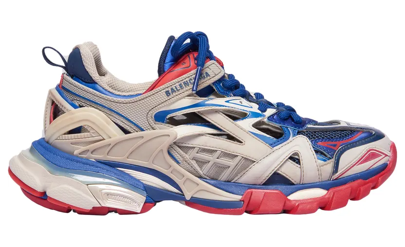 Balenciaga Track.2 Beige Blue Red (W)