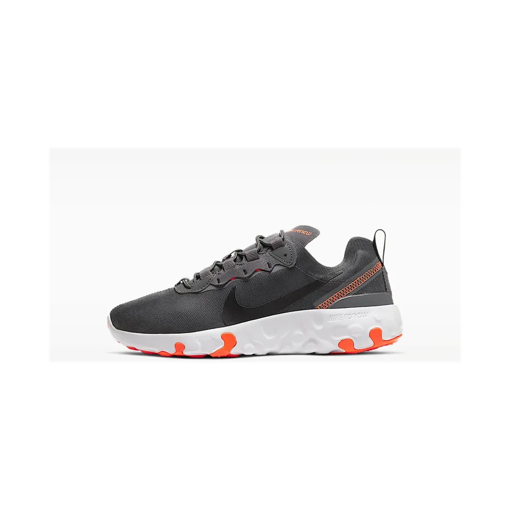 Nike Renew Element 55 “Iron Grey / Total Orange / White / Black” (CZ4200-001)