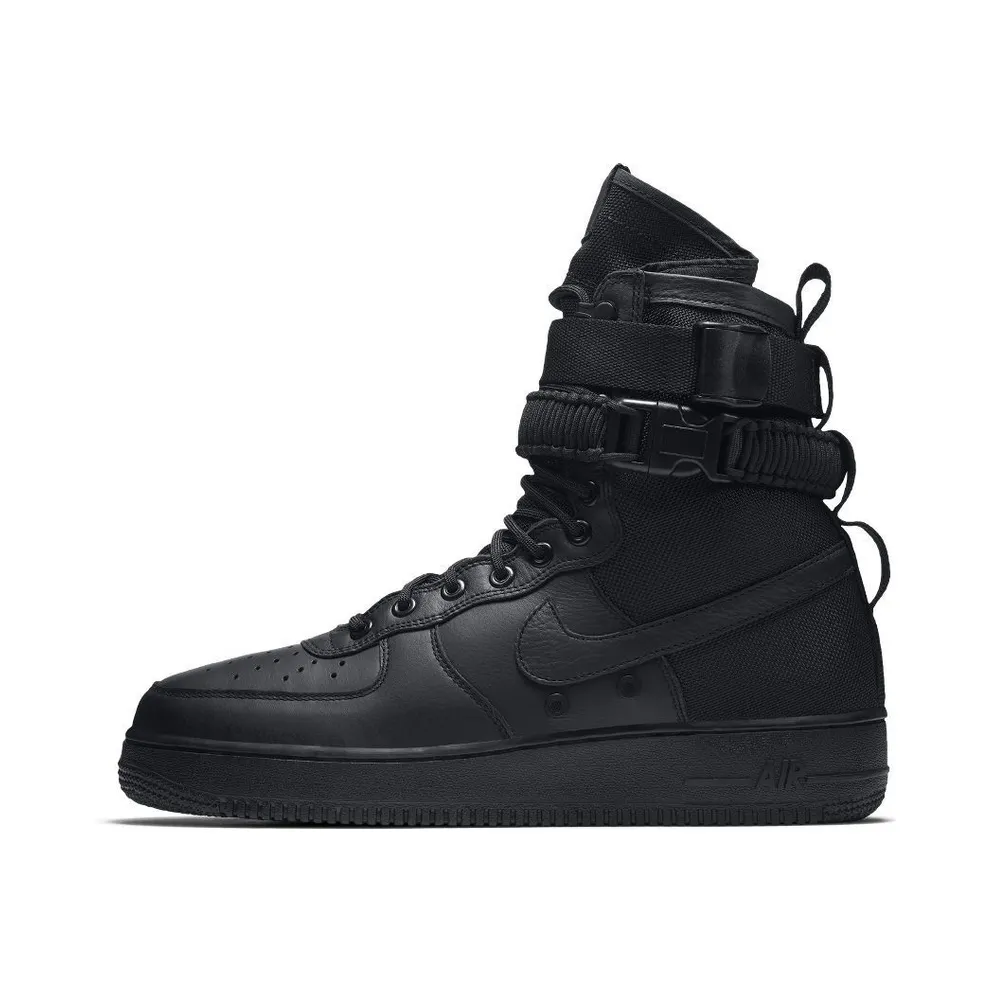 Nike SF Air Force 1 High Triple Black Black/Black (864024-003)