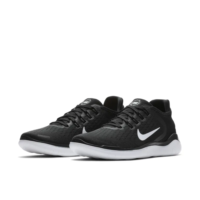 Nike Free RN 2018 Black White (W) Black/White (942837-001)