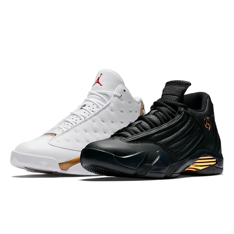 Air Jordan Nike AJ 13 and 14 Defining Moments Pack (DMP) (897563-900)