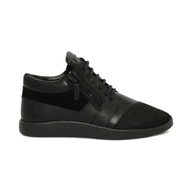 Giuseppe Zanotti ‘The Shark’ High-Top-Sneakers “Black” (RM6136001)