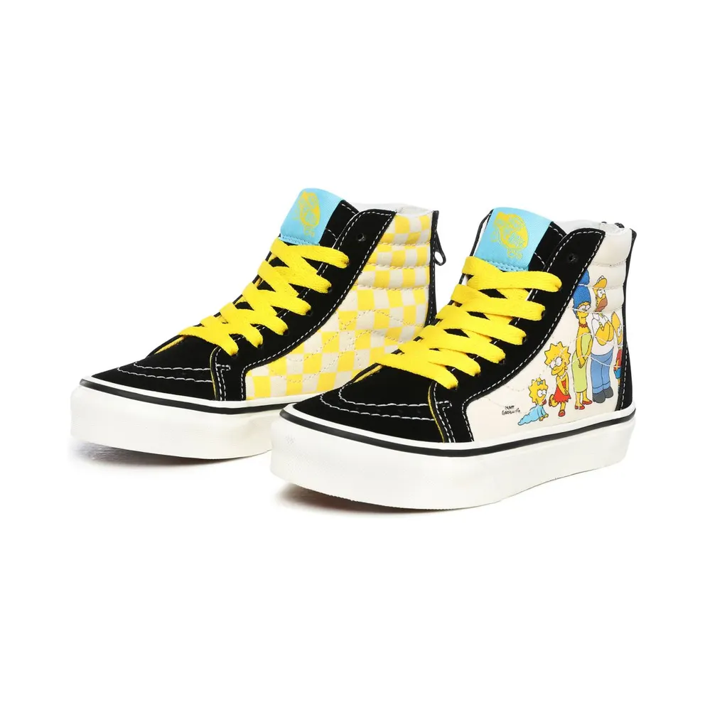Vans The Simpsons X Vans 1987-2020 Sk8-hi Zip Black (VN0A4BUX17E)