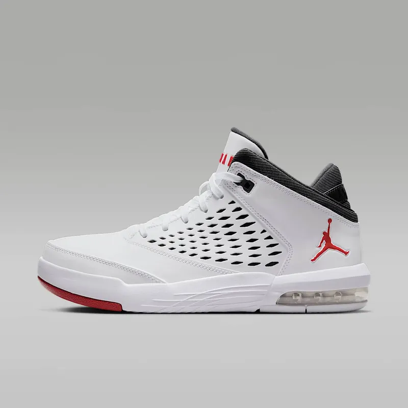 Jordan Flight Origin 4 White/Gym Red-Black (921196-101)