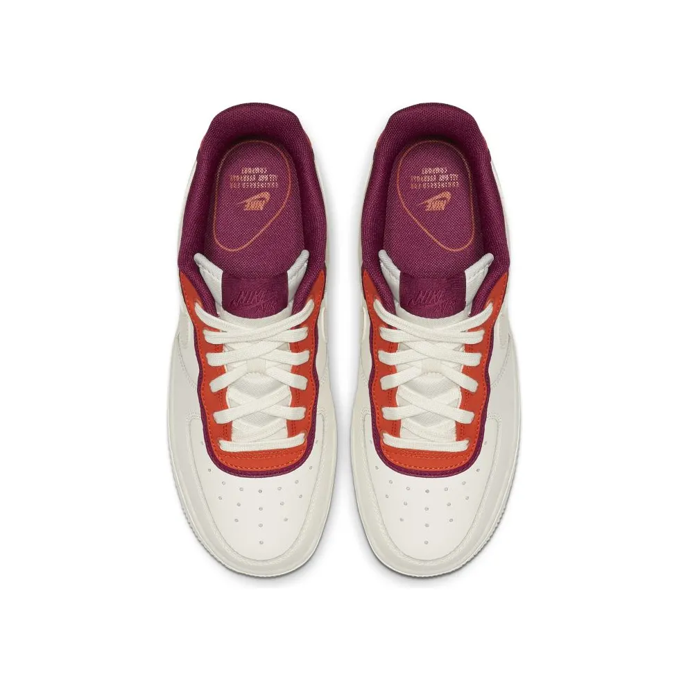 Nike Air Force 1 Low SE Sail Team Orange True Berry (W) Sail/Sail-Team Orange-True Berry (AA0287-104)