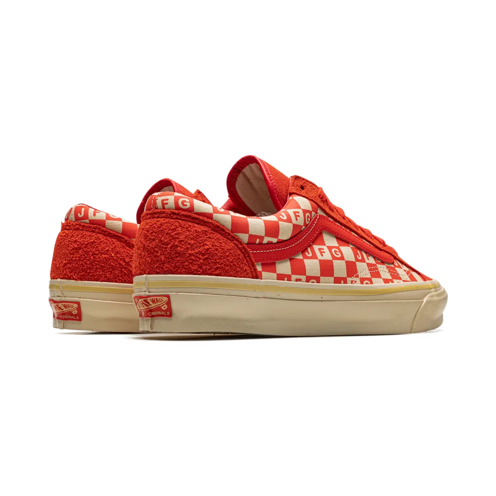 Vans Og Style 36 LX “Joe FreshGoods – Honeymoon Stage Red” (VN0A4BVEZYE)