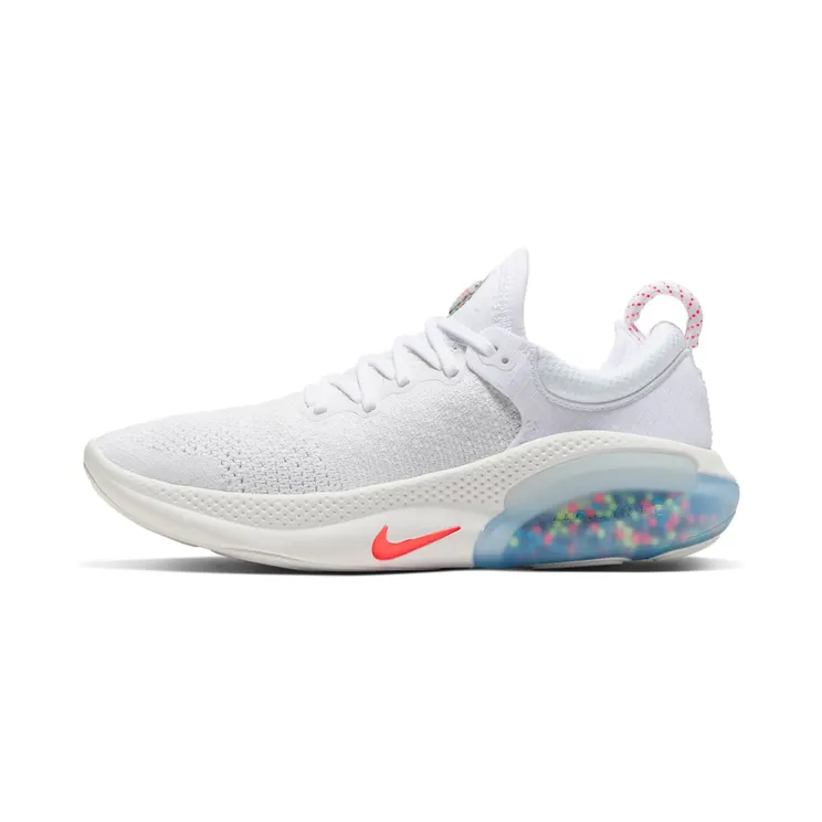Nike Joyride Run Flyknit AW “White / Platinum Tint / Bright Crimson / Lava Glow” (CI3707-100)
