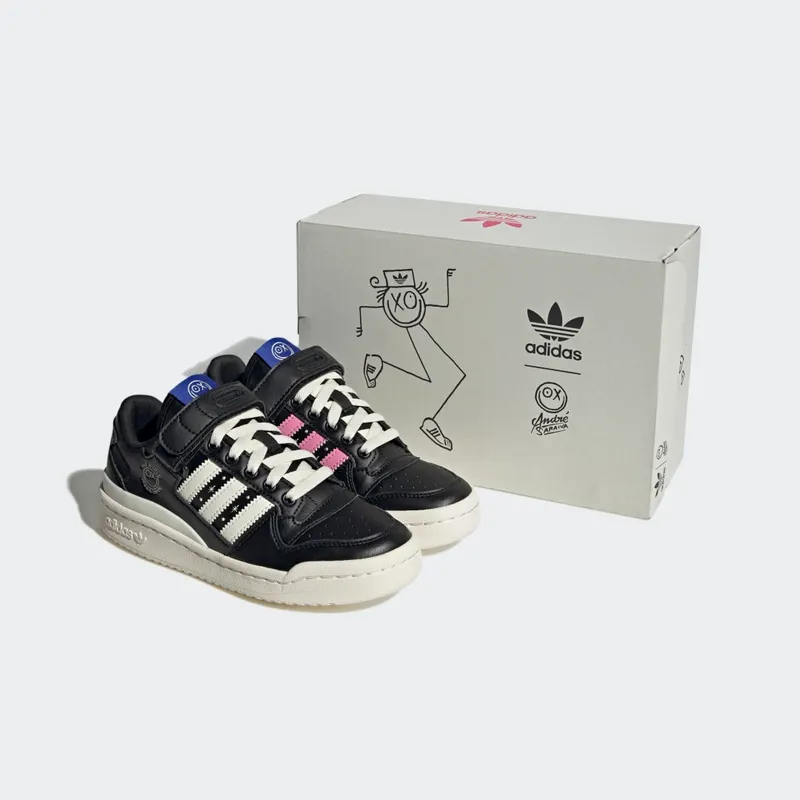 Adidas Forum Low Core Black / Cream White / Core Black (GZ1761)