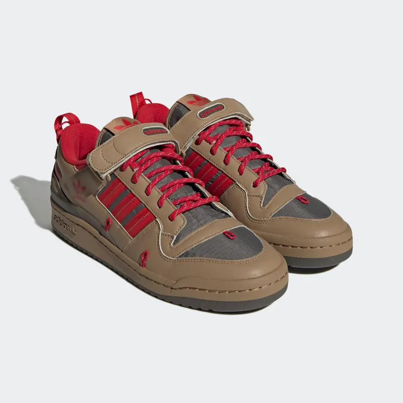 adidas Forum 84 Camp Low Cardboard / Scarlet / Utility Grey (GV6785)