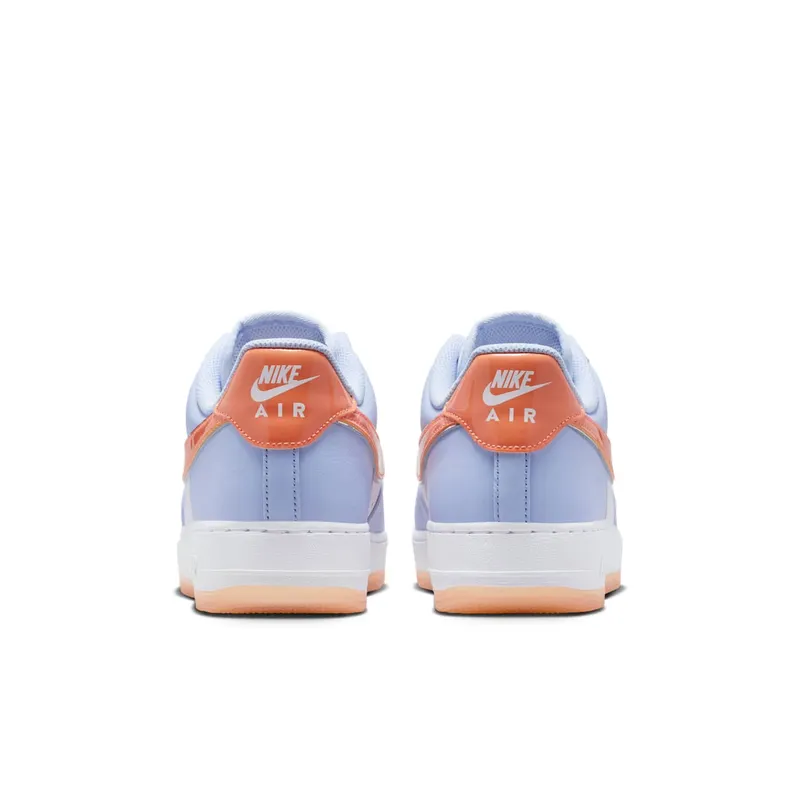 Nike Air Force 1 Low ’07 “Hydrogen Blue Orange Frost” (IR1980-407)