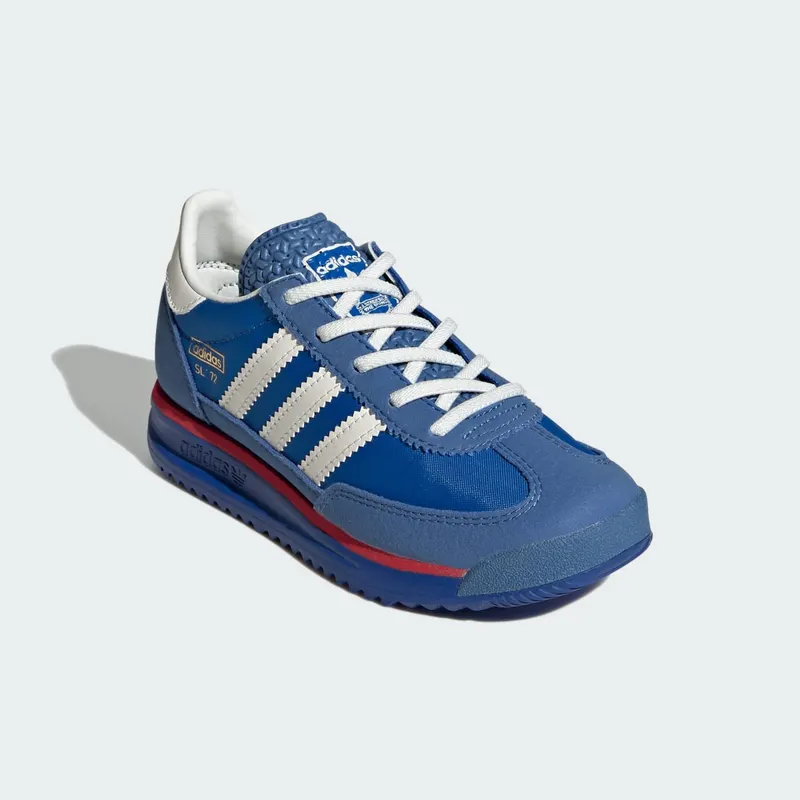 Adidas SL 72 RS Elastic Laces Kids Blue / Core White / Better Scarlet (JH9953)