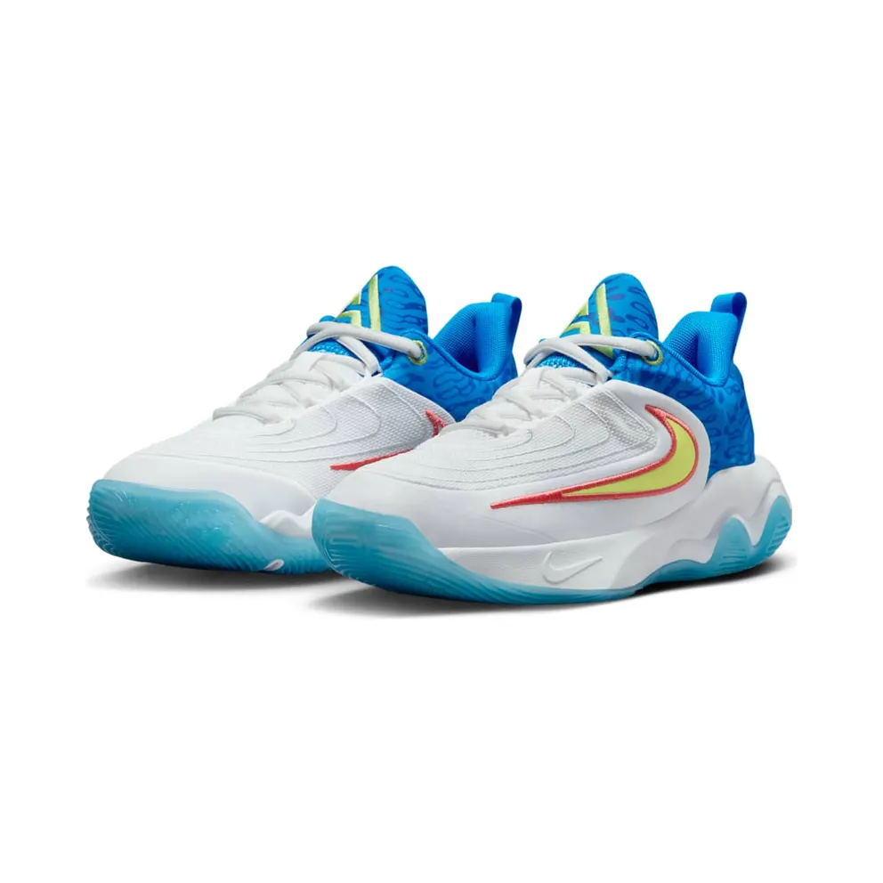Nike Giannis Immortality 4 SE White Photo Blue Hyper Royal Light Lemon Twist (HF1181-100)