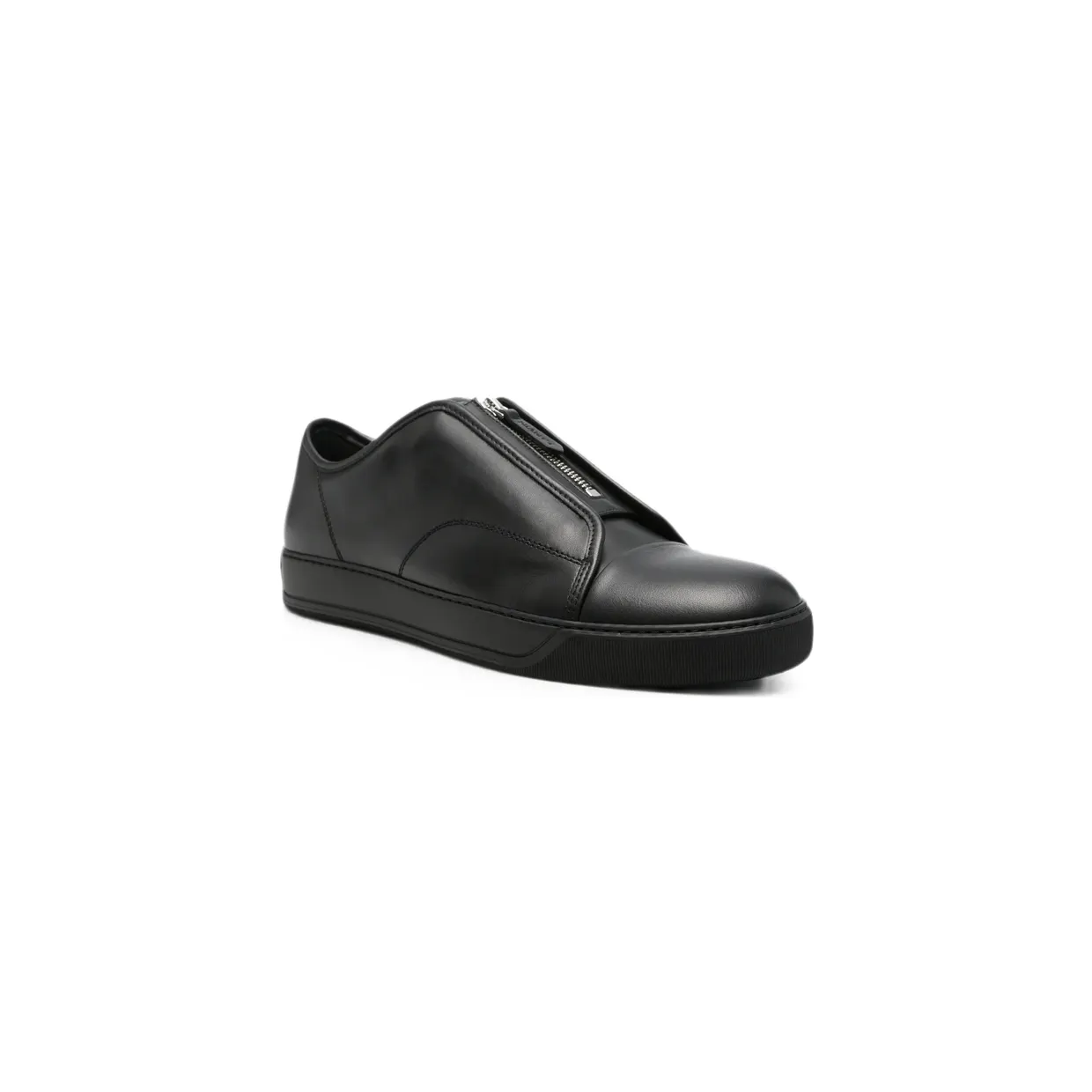 Lanvin Zip-front Leather “Black” (FM-SKDBB5 ZPLE-A26 10) (4)