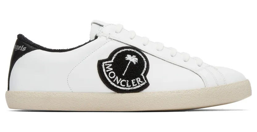 Moncler Genius 8 Moncler Palm Angels White Ryangels Low-Top Sneakers (G209L4M7000007504)