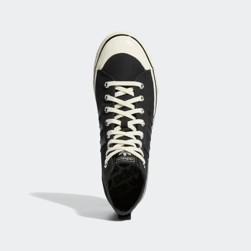 Adidas Nizza Hi RF 74 Core Black / Cream White / Gum (GX8488)