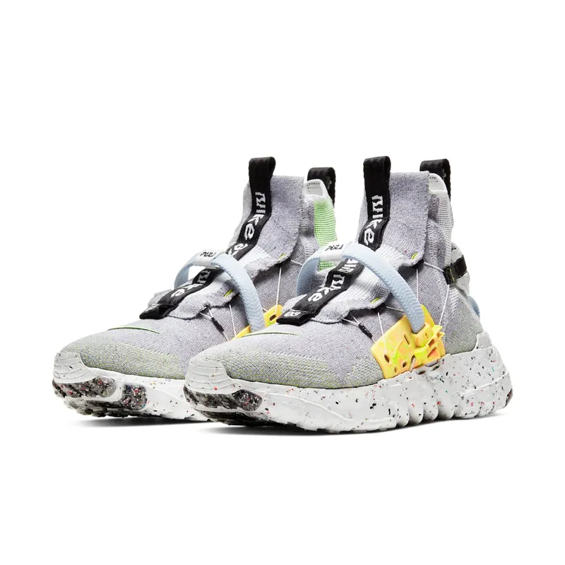 Nike Space Hippie 03 Grey Volt Wolf Grey/Black-Volt-Dark Smoke Grey (CQ3989-002)